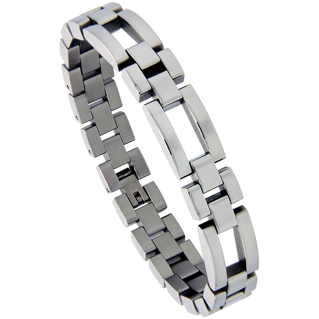 Stainless Steel Rolex Style Mens Bracelet